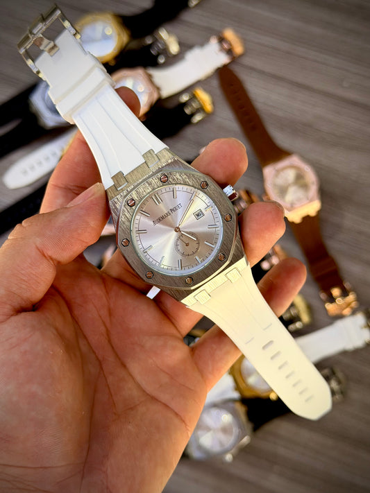 Audemrs Blanco/Plateado