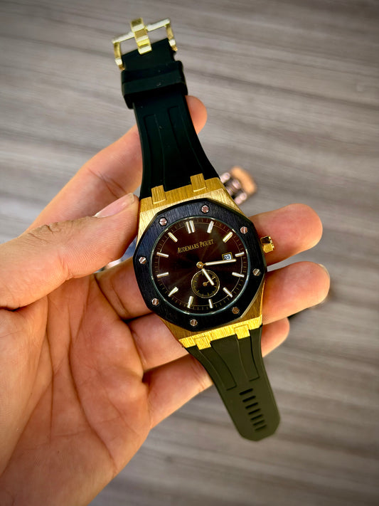 Audemrs Negro/Dorado Ocre